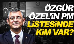 Özgür Özel'in listesinde Manisa'dan kimler var?