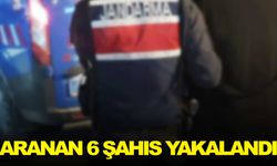 Salihli’de jandarma, aranan 6 şahsı yakaladı