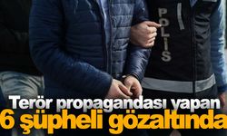 İzmir’de sosyal medyada terör propagandasına 6 gözaltı