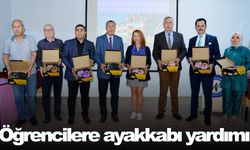 Rotary Kulübü’nden öğrencilere ayakkabı yardımı