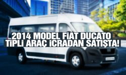 2014 model Fiat ducato tipli araç icradan satışta!
