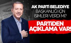 AK Parti'den açıklama! Belediye adayları belirlendi mi?