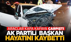 4 araç kazaya karıştı… AK Partili başkan kazada hayatını kaybetti