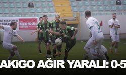 Akigo evinde darmadağın oldu: 0-5