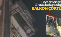 Balkonun çökmesiyle 7. kattan düşerek hayatını kaybetti