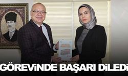 Başkan Ergün, İŞKUR İl Müdürü’nü ağırladı