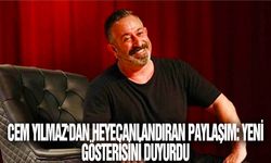 Cem Yılmaz'dan heyecanlandıran paylaşım: Yeni gösterisini duyurdu