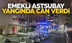İzmir’de ev yangını! Emekli astsubay hayatını kaybetti