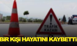 İzmir’de kontrolden çıkan kamyonet devrildi