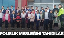 Öğrencilere polislik mesleği tanıtıldı