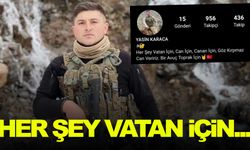 Şehidin sosyal medya profilindeki yazı yürekleri dağladı