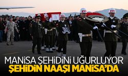 Şehit Enis Budak'ın naaşı Manisa'da