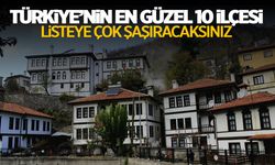 Türkiye'nin en iyi 10 ilçesi