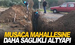 Akhisar Musaca’nın kanalizasyon hattı tamamlandı