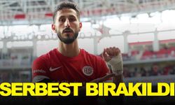 Antalyasporlu Jehezkel serbest bırakıldı!