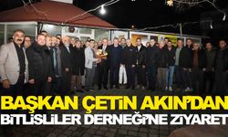 Başkan Akın’dan Bitlisliler Derneği’ne ziyaret