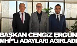 Başkan Ergün MHP Alaşehir ve Turgutlu adaylarını ağırladı