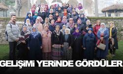 Başkan Ergün'ün projesi sürüyor... Demircili kadınlar Manisa'yı gezdi