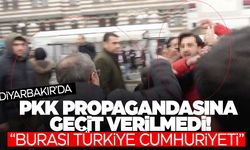 Diyarbakır’da PKK propagandasına geçit verilmedi!