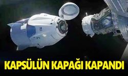 Dragon kapsülünün kapağı artık kapalı