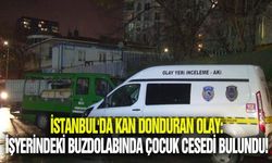 İstanbul'da kan donduran olay: İşyerindeki buzdolabında çocuk cesedi bulundu!