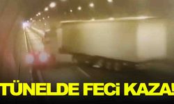 İzmir-Aydın otobanında kaza! Tünelde faciaya ramak kaldı!