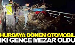 İzmir’de acı kaza… Otomobil bariyerlere çarptı!