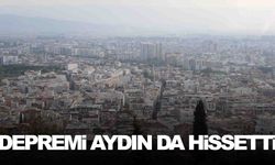 İzmir'deki deprem Aydın'da da hissedildi