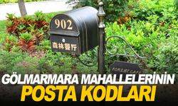 Manisa Gölmarmara ilçesi tüm mahalleleri posta kodları