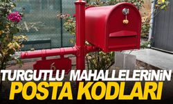Manisa Turgutlu ilçesi tüm mahalleleri posta kodları