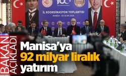 Manisa'da önemli toplantı... Bakan Uraloğlu'ndan yatırım açıklaması