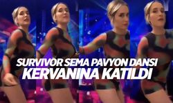 Memleketin gündemi pavyon dansı oldu: Survivor Sema dans etti