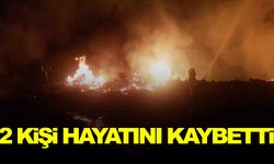 Sinop’ta yangın faciası… 2 kişi can verdi