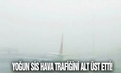İzmir'de yoğun sis nedeniyle uçak seferlerinde aksaklık
