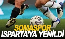 Somaspor, Isparta 32 Spor'a 1-0 yenildi