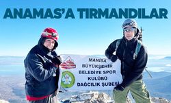 Yeşil beyazlı dağcılardan yeni yılın ilk tırmanışı