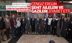 Cengiz Ergün Turgutlu'da şehit aileleri ve gazilerle buluştu