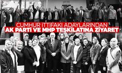 Cumhur İttifakı adayları AK Parti ve MHP teşkilatlarıyla buluştu
