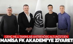 Genç Milli Takımlar Antrenörü Altunöz’den Manisa FK Akademi’ye ziyaret