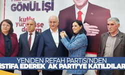 Gördes Yeniden Refah Partisi’nden toplu istifa… AK Parti’ye geçtiler!