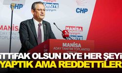 CHP lideri Özel’den Manisa’da ittifak açıklaması!