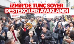 İzmir'de 'Tunç Soyer' protestosu