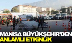 Depremde kaybedilen canlar Manisa’da anıldı… Manisa Büyükşehir’den anlamlı etkinlik