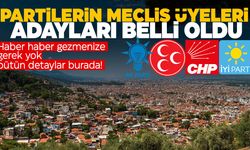 Manisa'da AK Parti, CHP, MHP ve İYİ Parti'nin belediye meclis üye adayları tam liste!