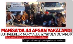 Manisa’da kaçak göçmen operasyonu! 44 kişi yakalandı!