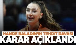 Milli voleybolcu Hande Baladın davasında karar çıktı