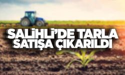 Salihli’de tarla icradan satışa çıkarıldı!