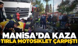 Manisa'da tırla motosiklet çarpıştı: 1 ölü