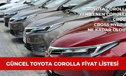 2024 Toyota Corolla Fiyatları | Güncel Toyota Corolla Fiyat Listesi
