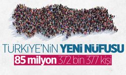 Türkiye nüfusu 85 milyon 372 bin 377 oldu: 2024 Türkiye Nüfusu